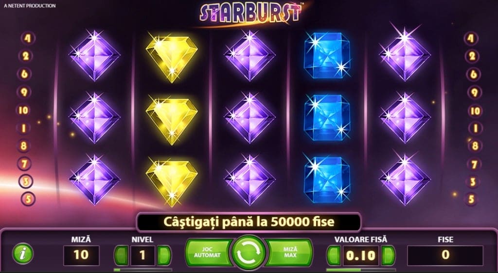 starburst - sloturi magic jackpot casino netent