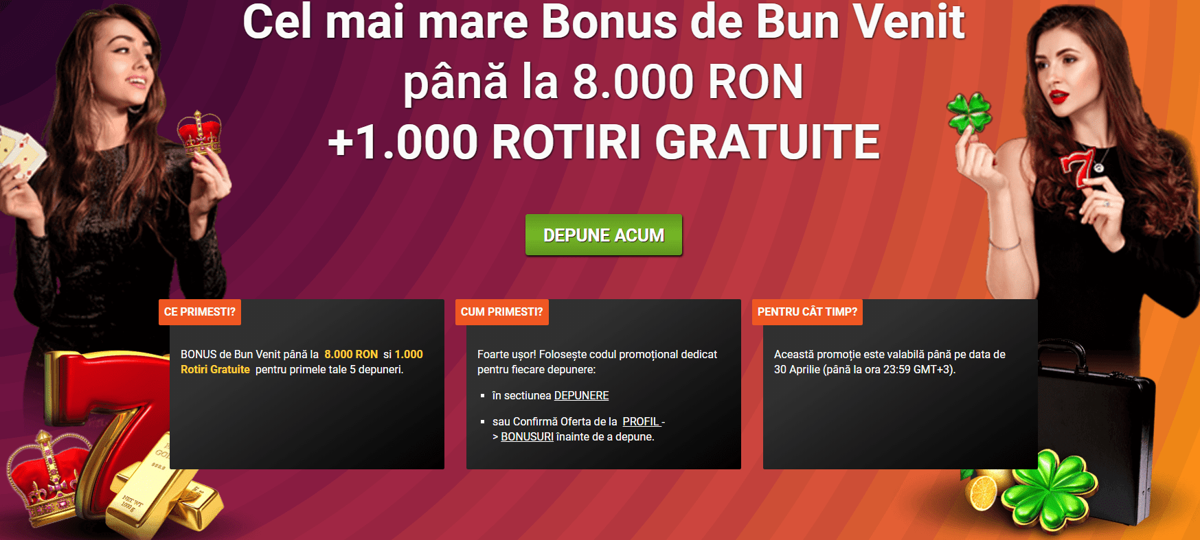Oferta Bonus Winbet Casino Online