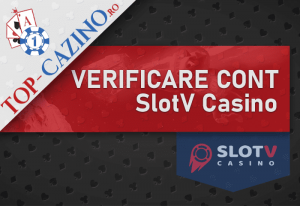 Verificare cont SlotV Casino