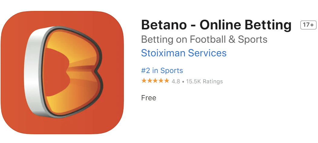 Aplicatie Betano iOS
