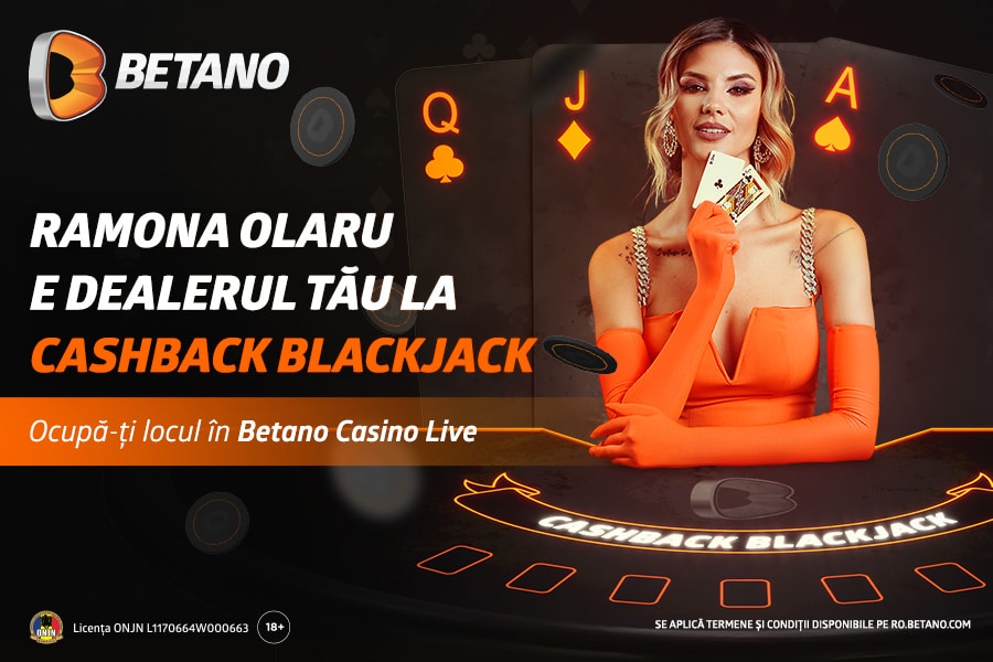 Seara de Blackjack Live la Betano cu Ramona Olaru