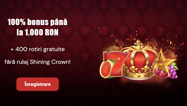 bonus winmasters casino 1.000 ron + 400 rotiri gratuite