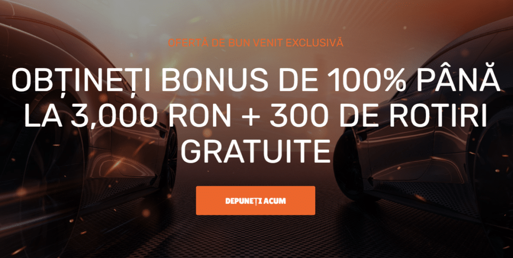 bonus 3.000 ron + 300 rotiri gratuite nitro casino