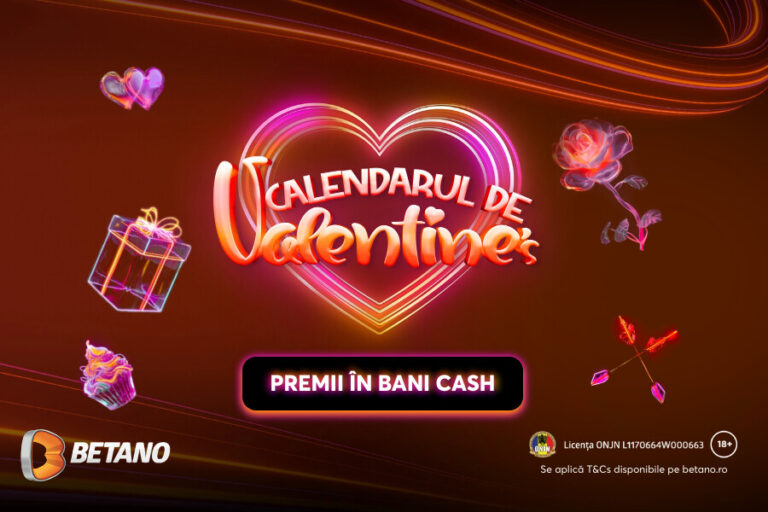 Calendarul de Valentine’s la Betano Casino