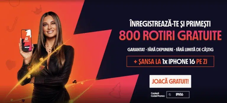 Bonus Betano Casino - 800 Rotiri Gratuite fara depunere