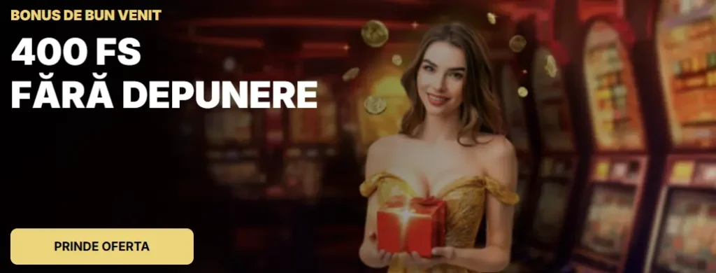 Bonus Million Casino - 400 Rotiri Gratuite fara depunere