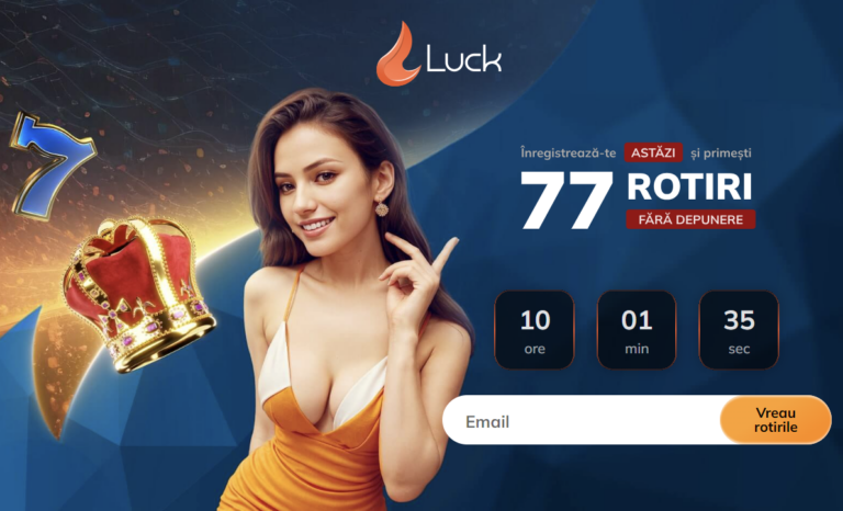 Cum incasezi bonusul? Ce cod promo Luck Casino introduci?