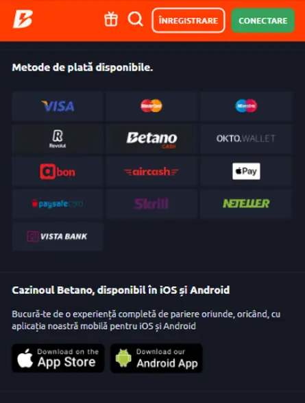 Care sunt cele mai populare metode de plata la cazinouri? 