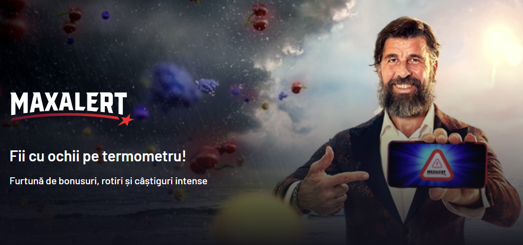 MaxAlert - Bonusuri zilnice la MaxBet in zilele caniculare sau ploioase
