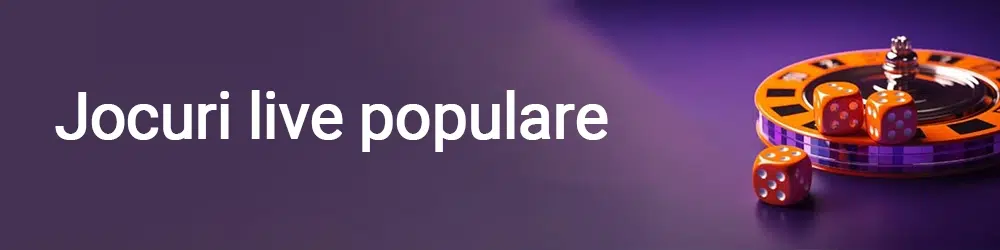 Jocuri live populare
