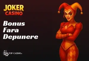 Joker Casino bonus fara depunere