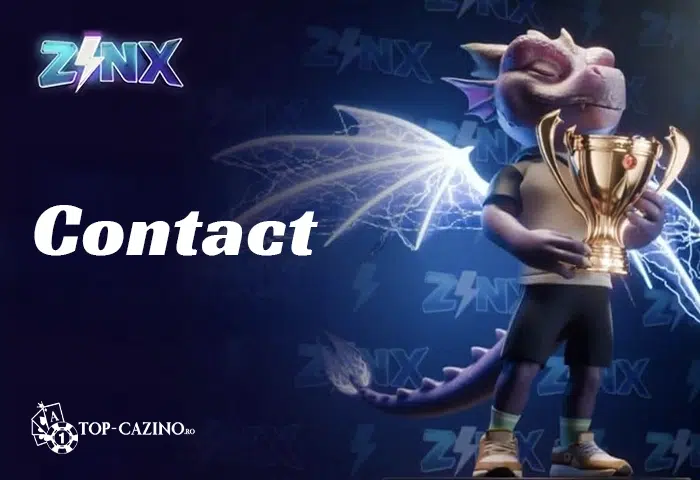 Metode Contact Zinx Casino - Serviciul Relatii Clienti la Zinx.Ro