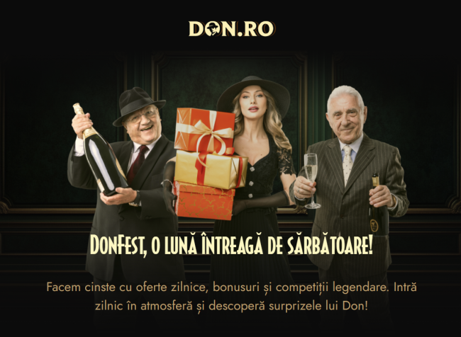 Donfest – promotii in luna Iulie la Don Casino