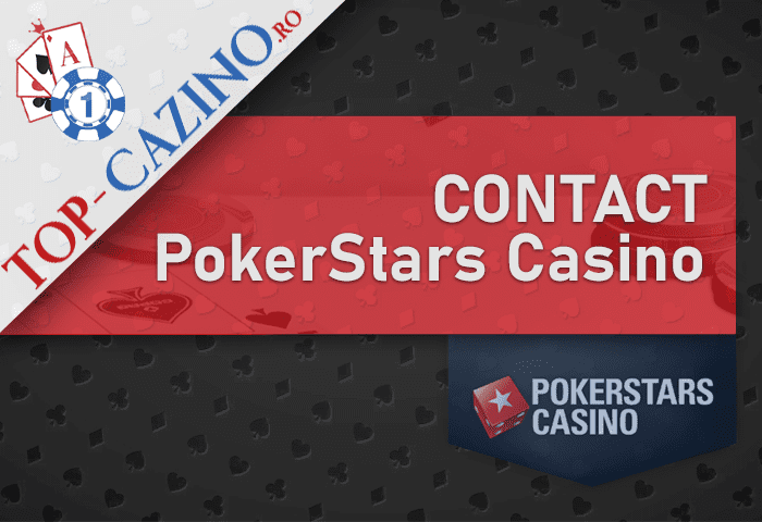 Metode de contact PokerStars Casino